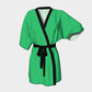 Solid Kimono Robe - Green - SummerTies