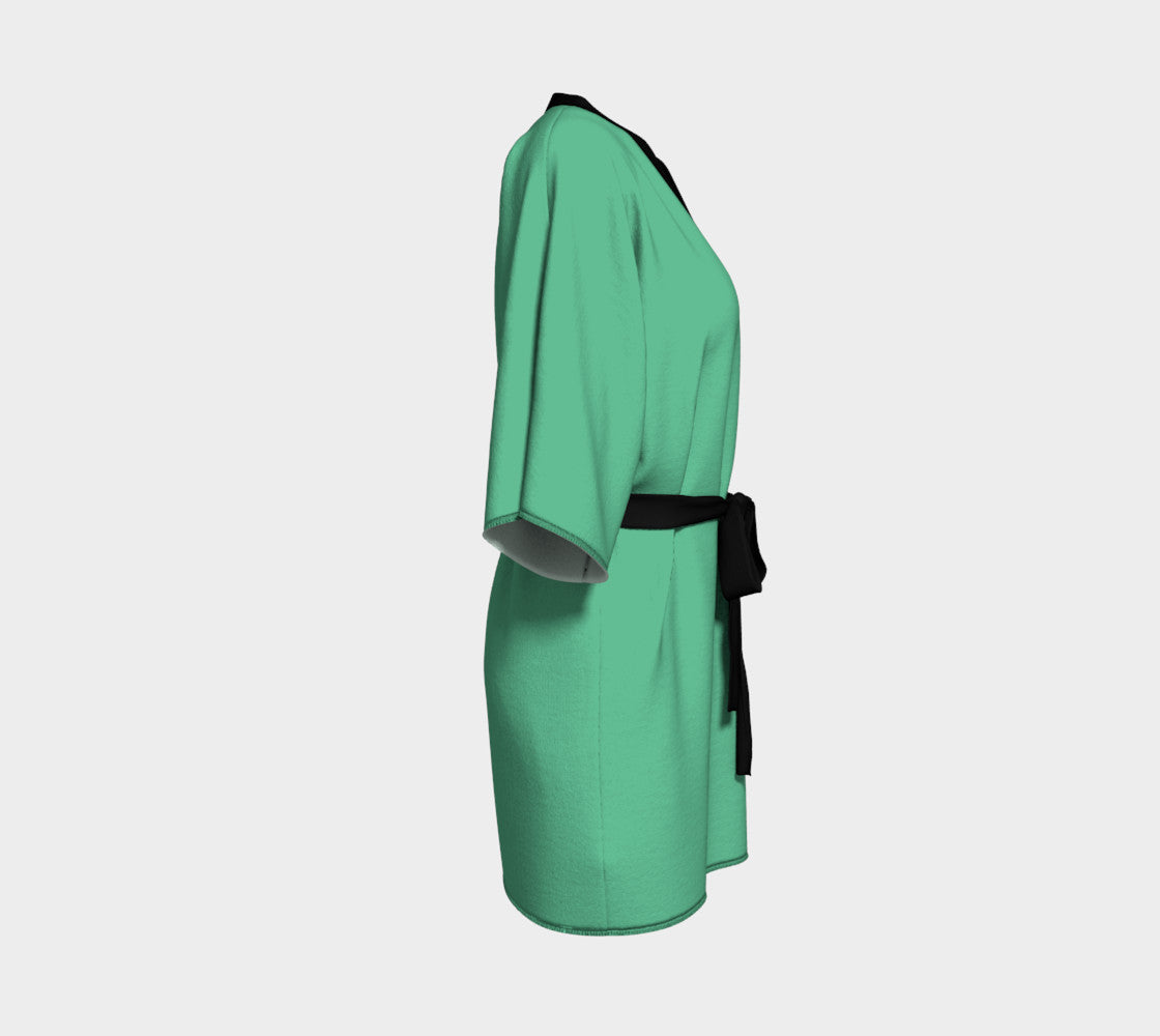 Solid Kimono Robe - Light Green SummerTies Solid Kimono Robe - Light Green SummerTies