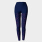 Anchor Dream Adult Leggings - Legs Only, Pink on Navy - SummerTies