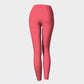 Solid Adult Leggings - Coral Pink - SummerTies