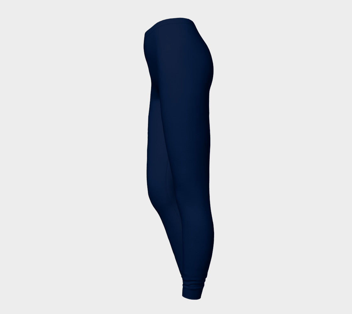 Solid Adult Leggings - Navy - SummerTies