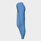 Solid Adult Leggings - Blue - SummerTies