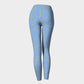 Anchor Dream Adult Leggings - Light Blue - SummerTies