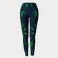 Seahorse Adult Leggings - Green on Navy - SummerTies