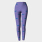 Shark Adult Leggings - Blue on Purple - SummerTies