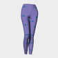 Shark Adult Leggings - Blue on Purple - SummerTies