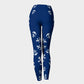 Anchor Pinwheel Adult Leggings - Navy - SummerTies