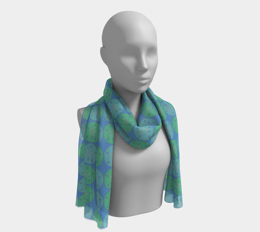 Sand Dollar Long Scarf - SummerTies