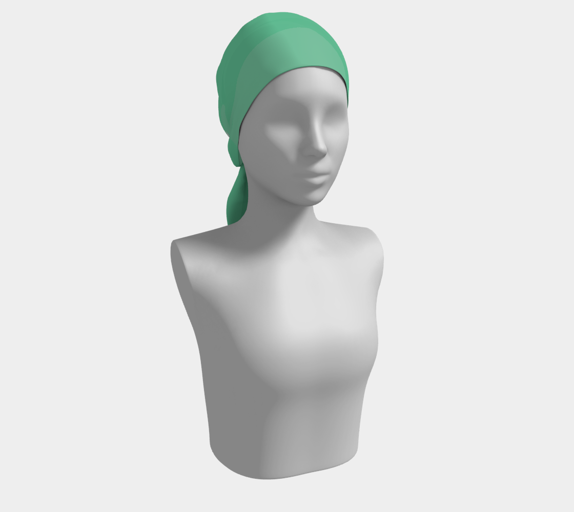 Solid Long Scarf - Light Green - SummerTies