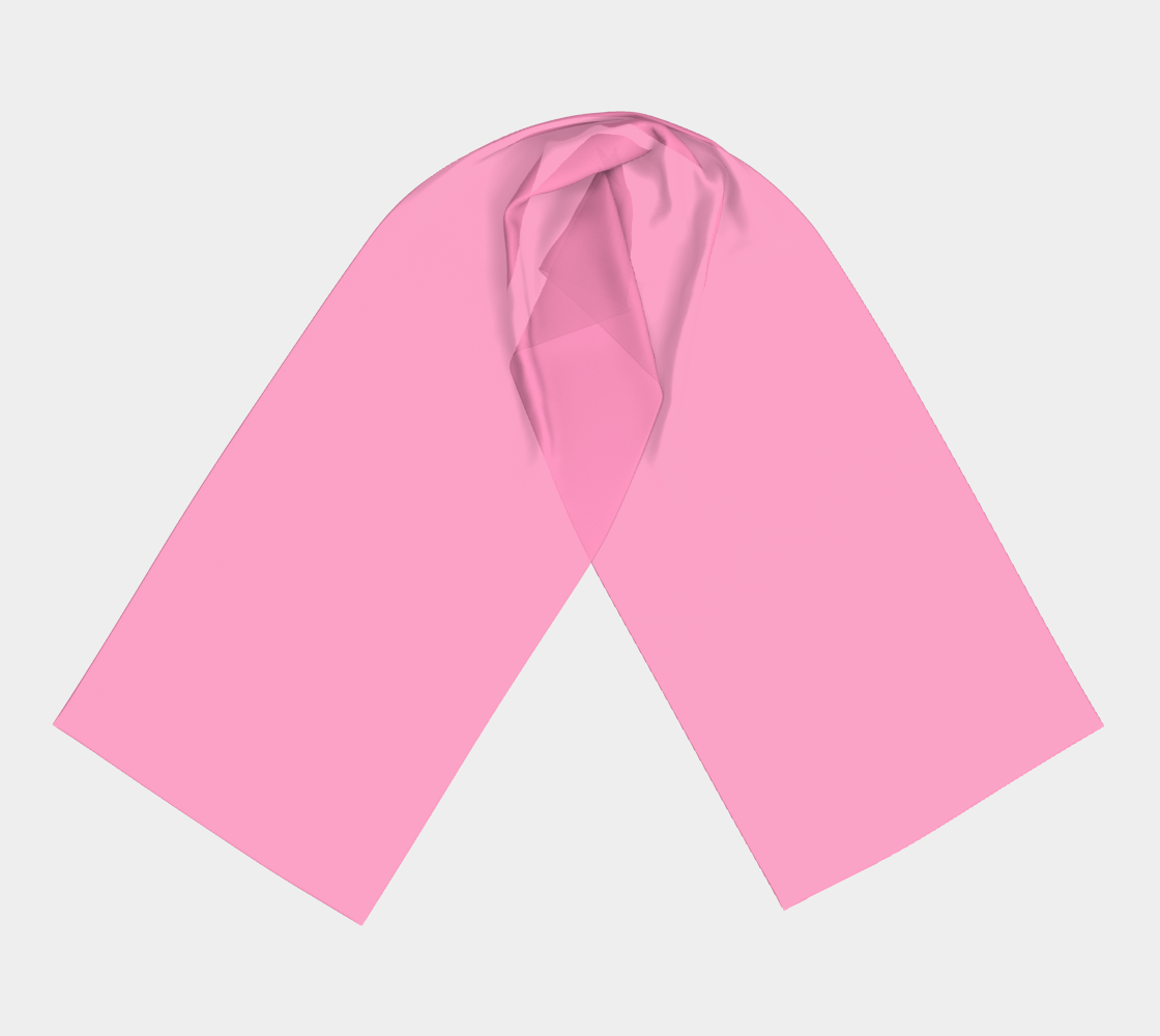 Solid Long Scarf - Light Pink - SummerTies