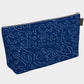 Anchor Dream Makeup Bag - Blue on Navy - SummerTies