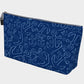 Anchor Dream Makeup Bag - Blue on Navy - SummerTies