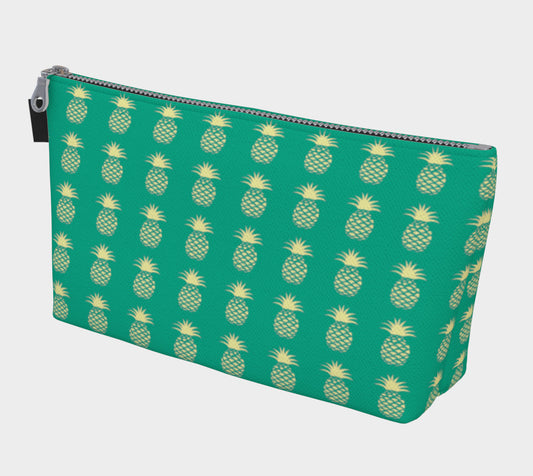 Pineapple Makeup Bag - Green - SummerTies