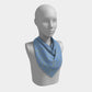Anchor Dream Square Scarf - Yellow on Lt Blue - SummerTies