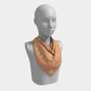 Horseshoe Crab Square Scarf - Orange - SummerTies