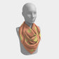 Horseshoe Crab Square Scarf - Orange - SummerTies