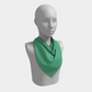 Solid Square Scarf - Light Green - SummerTies