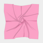 Solid Square Scarf - Light Pink - SummerTies
