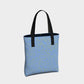 Anchor Dream Tote Bag - Yellow on Light Blue - SummerTies