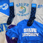 Salve Regina University Socks - SR Logo - Men's Mid Calf - SummerTies