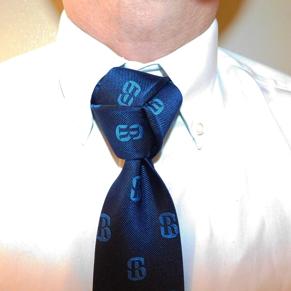 Salve Regina University Necktie - SR Navy, Woven Silk - SummerTies