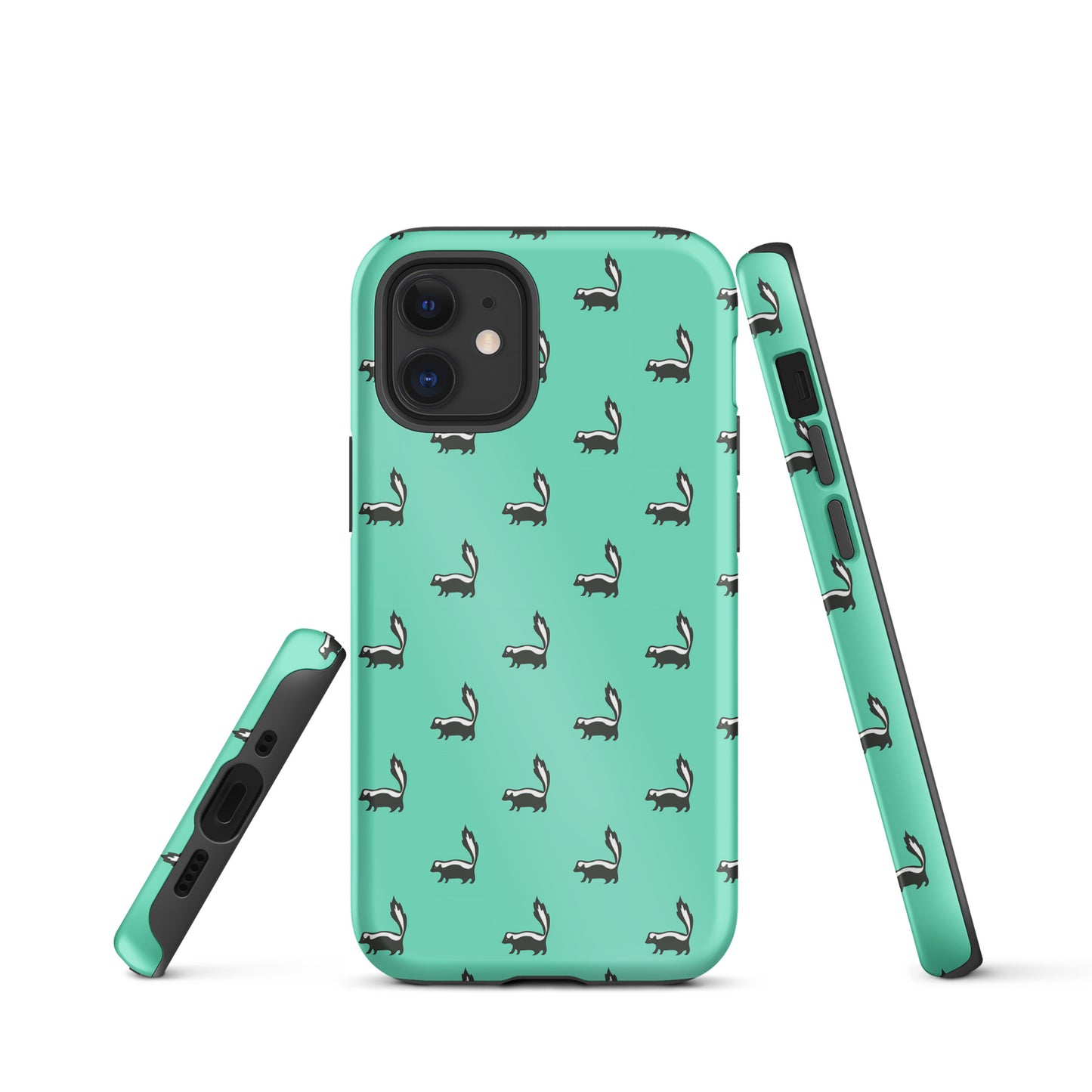 Skunk iPhone Case - Sea Green