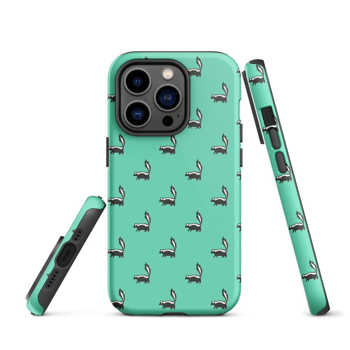 Skunk iPhone Case - Sea Green